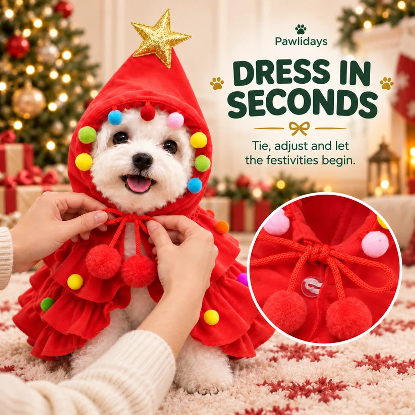 Christmas Tree Pet Costume